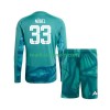 Maillot de Foot Allemagne Alexander Nubel 33 World Cup Gardien Domicile 2026 Manches Longues - Enfant